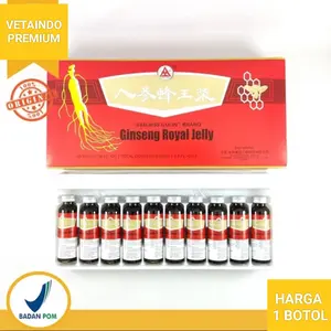 VITAMIN AYAM MERPATI GINSENG ROYAL PLUS JELLY MENJAGA KONDISI FIT