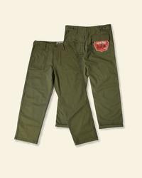 Gambar Vintage Military Fatigue Pants Olive Green Regular Fit - 28 dari bluestatesdenim Kota Administrasi Jakarta Barat 1 Tokopedia