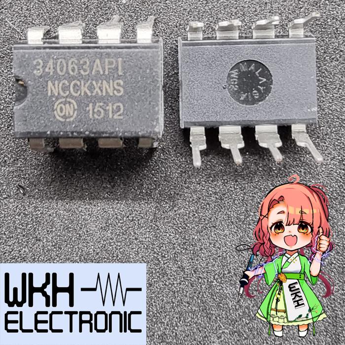 Jual ORIGINAL MC34063API 34063API 34063 MC34063 1.5A DIP8 Switching Reg ...