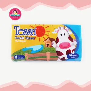 Tissue Wajah Tessa Travel Pack 50 Sheet 2 Ply Tissue Tisu