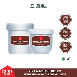 VIVA MASSAGE CREAM / CREAN UNTUK URUT/200gr-550gr/COD