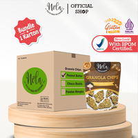 Gambar Paket Nola granola chips peanut butter 1 Box Isi 12 Pcs dari VERLINOLA Kota Administrasi Jakarta Selatan 1 Tokopedia