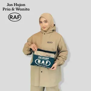 Jas hujan anti air tembus rembes jas ujan mantel pria wanita premium