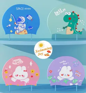 Topi Renang Anak Silicone Anti Air / Waterproof Silicone Swimming Cap