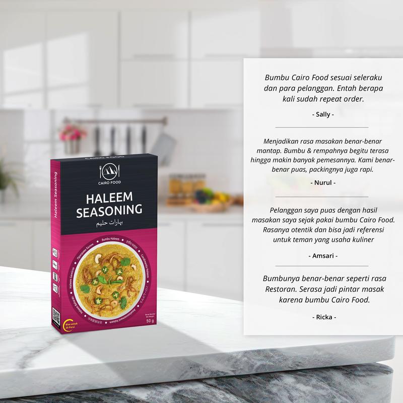 Bumbu Haleem Seasoning - Cairo Food 4