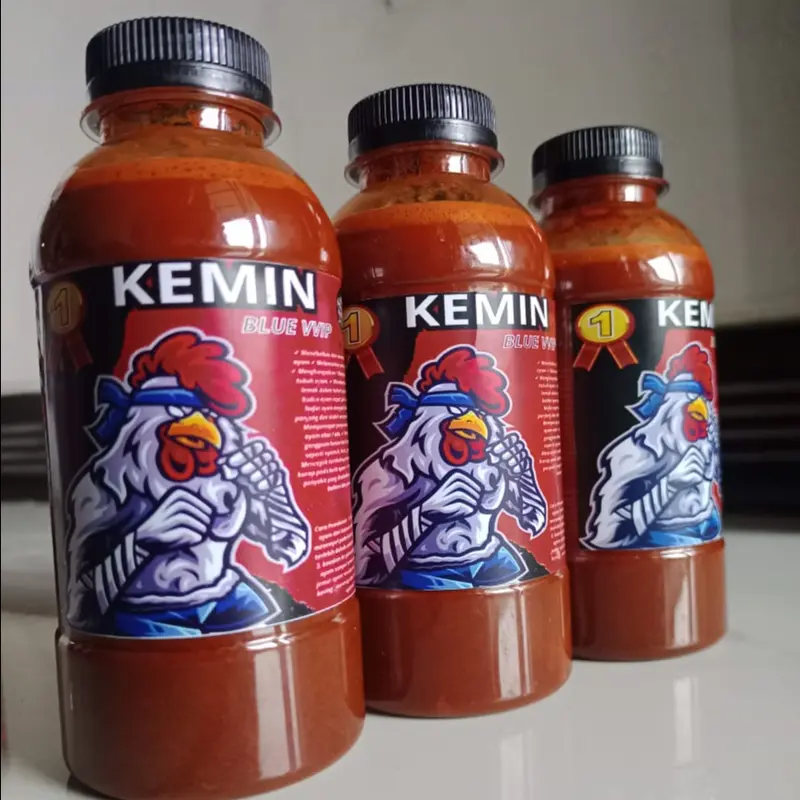 Kemin ayam aduan extra merah kulit ayam bangkok thailand tebal 200ml kamlang  jamu 3