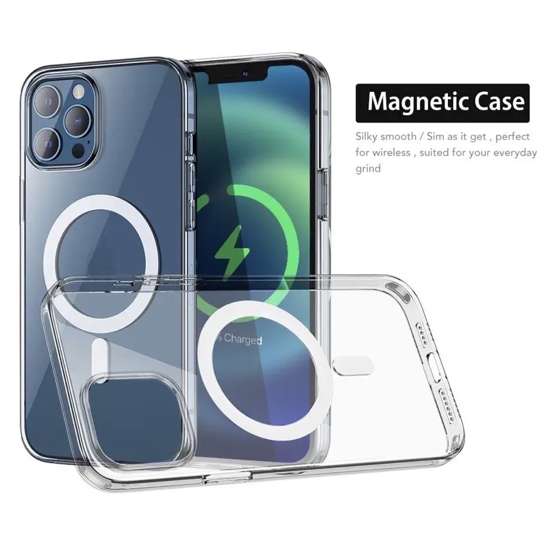 Case Magsafe IPHONE 11 12 13 14 15 PRO MAX 14 15 PLUS Magnetic Case