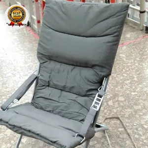 Kursi santai lipat Hitam Empuk & nyaman