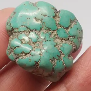 Natural Green Xinjiang Turquoise RoughStone #1