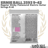 Gambar Ernie Ball 2593 Super Slinky Flatwound Electric Guitar Strings 9-42 dari GH Music Store Kota Tangerang Selatan 2 Tokopedia