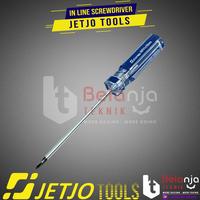 Gambar JETJO TOOLS Obeng Plus Transparan PH0X100MM 4 Inch In Line Screwdriver dari Belanja Teknik Kota Bogor 2 Tokopedia