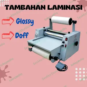 Tambahan Laminasi Glossy & Doff