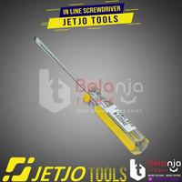 Gambar JETJO TOOLS Obeng Kristal Minus 4 X 100 MM In Line Screwdriver (-) Min dari Belanja Teknik Kota Bogor 3 Tokopedia
