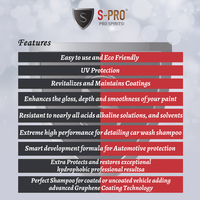 Gambar CARBON GRAPHENE SHAMPOO NANO COATING PAINT PROTECTION CUCI MOBIL MOTOR - 500ML dari JAPANESE NANO COATING Kota Tangerang 3 Tokopedia