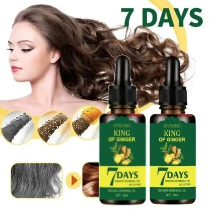 King Of Ginger 7 Days Hair Serum rambut rontok -  Jaysuing 30ml 1