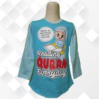 Gambar kaos lengan panjang anak perempuan / kaos anak muslimah dari firdan16shop Kab. Tangerang 3 Tokopedia
