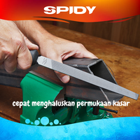 Gambar SPIDY Fiber Handle Files Kikir Besi Satuan Setengah Bulat Gepeng Taper - Taper Slim 4" dari SPIDY Home Kota Administrasi Jakarta Barat 5 Tokopedia