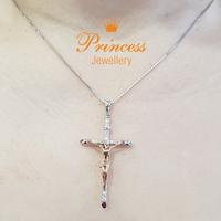 Gambar Liontin Salib Yesus Berlian PPD1238624 Princess Jewellery dari Princess Jewellery Online Kota Administrasi Jakarta Selatan 3 Tokopedia