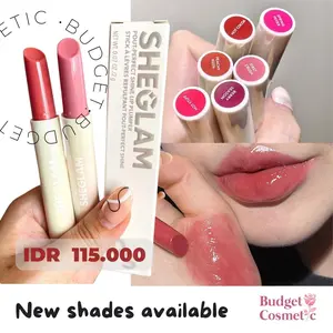 lip gloss SHEGLAM POUT PERFECT SHINE LIP PLUMPER DUPE TARTE MARACUJA