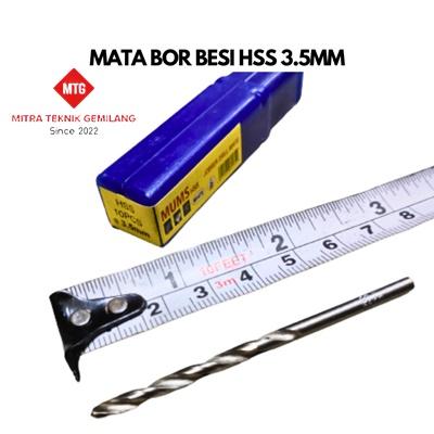 Gambar HSS Drill Bit/Mata Bor Besi 3.5 mm Benz ⠀⠀⠀⠀⠀⠀⠀⠀⠀ dari Mitra Teknik Gemilang 88 Kota Tangerang Tokopedia