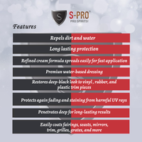 Gambar BLACK TO BLACK PROTECTION AND DRESSING PENGHITAM VINYL PLASTIC RUBBER - 250ML+MICRFIBER dari JAPANESE NANO COATING Kota Tangerang 3 Tokopedia