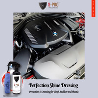 Gambar BLACK TO BLACK PROTECTION AND DRESSING PENGHITAM VINYL PLASTIC RUBBER - 250ML+MICRFIBER dari JAPANESE NANO COATING Kota Tangerang 4 Tokopedia