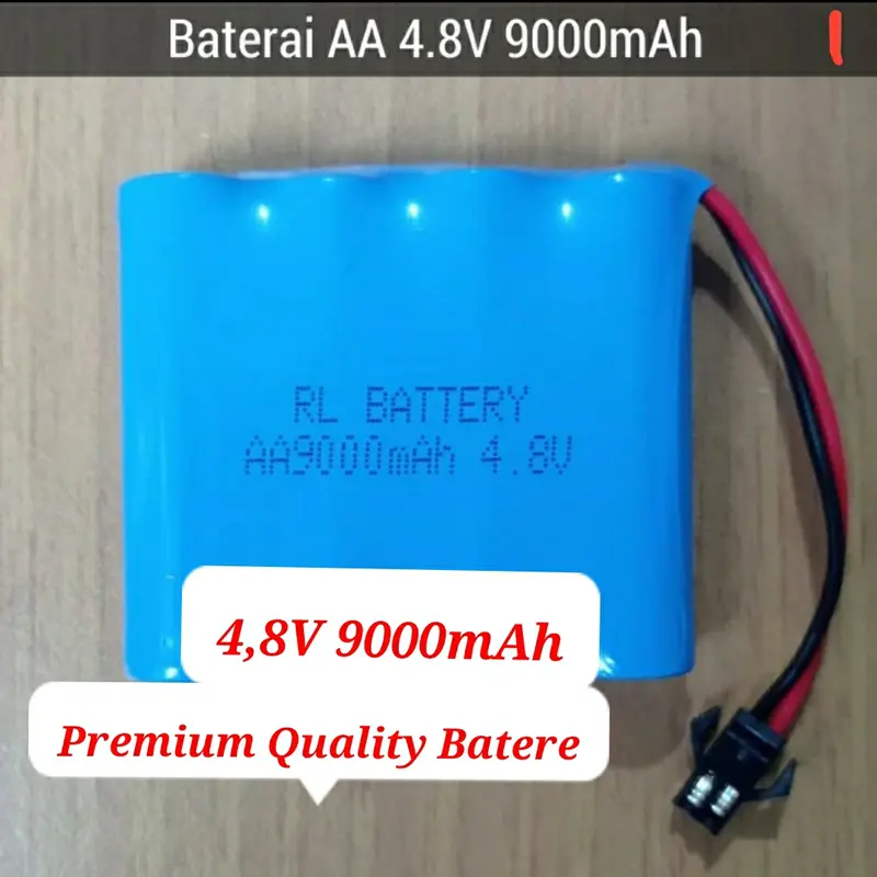 Mobil remot RC Charger Batere Dan Baterai 4,8V Mainan Remote Control 1