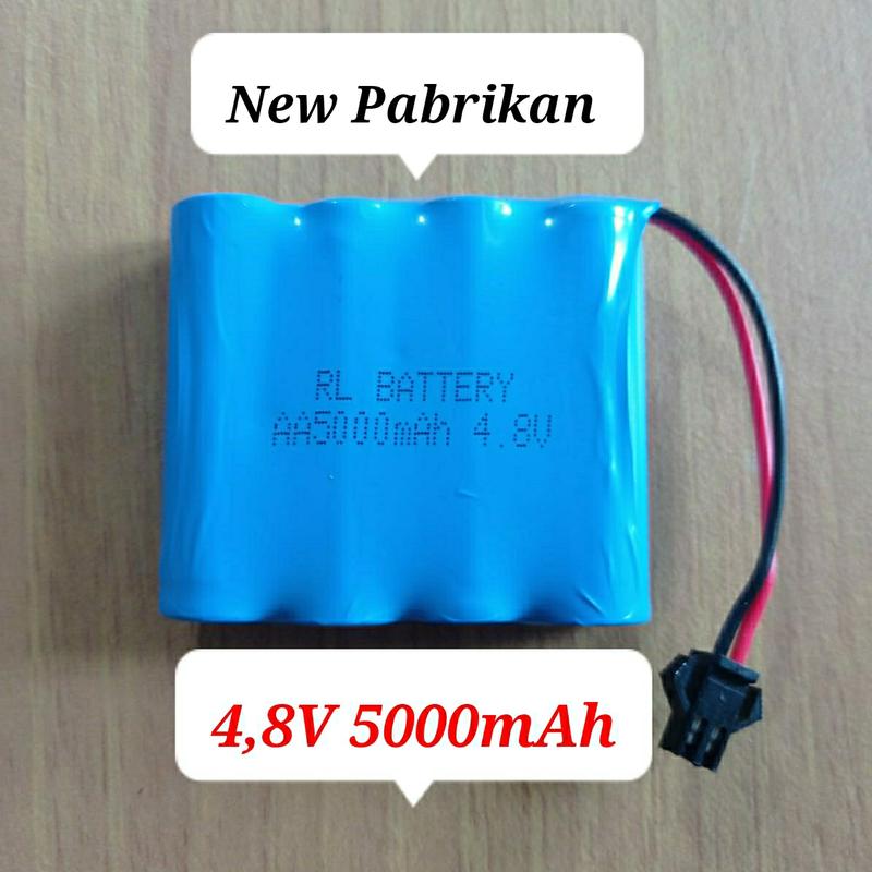 Mobil remot RC Charger Batere Dan Baterai 4,8V Mainan Remote Control 4