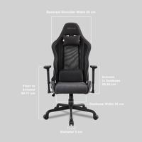 Gambar Rexus RGC-105 Gaming Chair RGC105 Kursi Gaming - Black dari Officiall Brands Kota Administrasi Jakarta Barat 5 Tokopedia