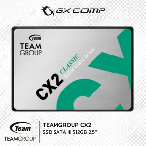 Team CX2 SSD 512GB Sata 6Gb/s 2,5" Garansi Resmi