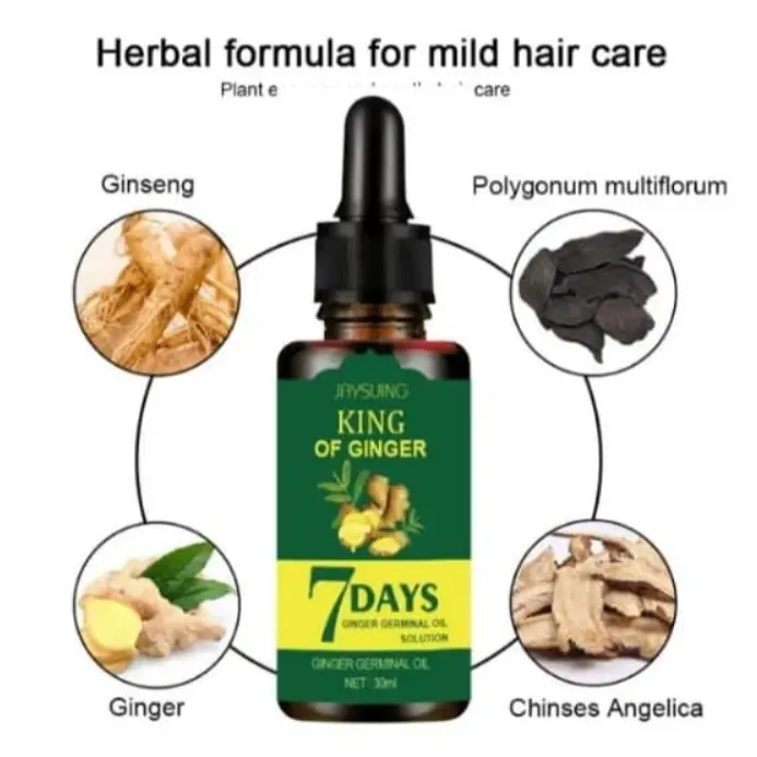 King Of Ginger 7 Days Hair Serum rambut rontok -  Jaysuing 30ml 3