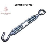 Gambar span skrup m6 / trunbuckle m6 / jarum keras m6 dari MITRA BANGUNAN 888 Kota Administrasi Jakarta Utara 1 Tokopedia