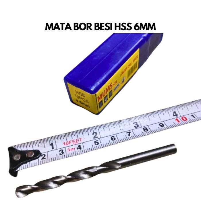 Gambar HSS Drill Bit/Mata Bor Besi 6 mm Benz ⠀ dari Mitra Teknik Gemilang 88 Kota Tangerang Tokopedia