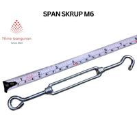Gambar span skrup m6 / trunbuckle m6 / jarum keras m6 dari MITRA BANGUNAN 888 Kota Administrasi Jakarta Utara 4 Tokopedia