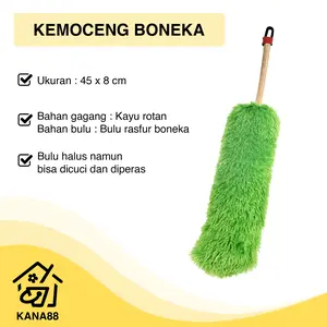 Kemoceng Halus Vivin Jaya Sulak Bulu Rasfur Boneka Anti Gores