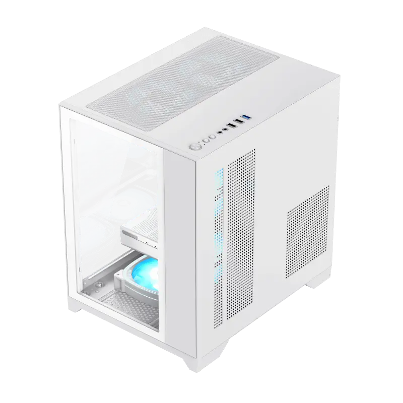 Casing GameMax Infinity Mini M-ATX WHITE 4