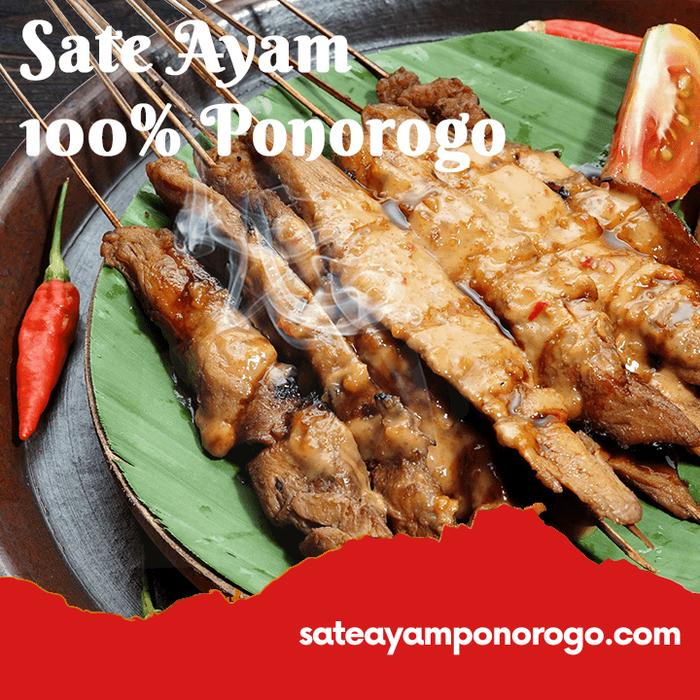 Gambar Sate Ayam Ponorogo 100% Asli Ponorogo dari RUMAMEAL Kab. Malang Tokopedia