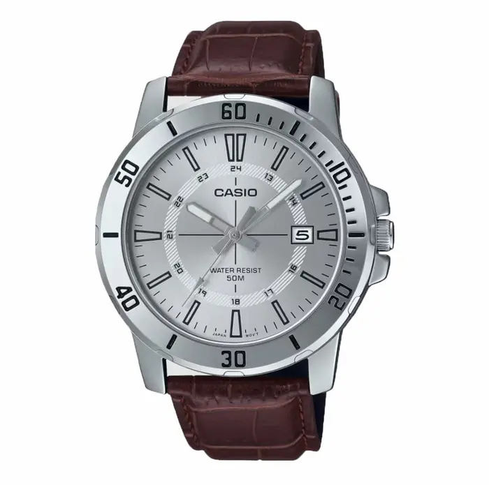 Gambar Casio Analog Jam Tangan Pria Hitam Kulit MTP-VD01L-1E Original - MTP-VD01L-1C dari Ogytashop Kota Administrasi Jakarta Pusat 5 Tokopedia