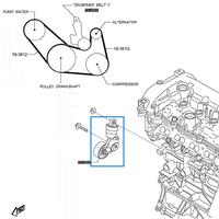 Gambar Tensioner Belt Mazda Biante Skyactiv I-Stop dari Mazda Cipta Inovasi Kab. Tangerang 3 Tokopedia