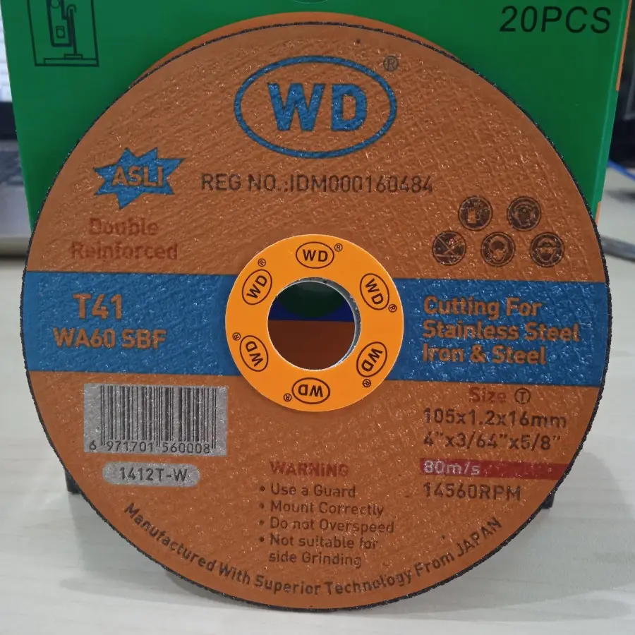 BATU GERINDA POTONG 4 INCH / WD CUTTING WHEEL 4''