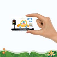 Gambar Kartu Flazz Gen 2 Uang Elektronik - Fred the Frog In A Car Edition E-Payment Card dari JumbaJamba Kota Administrasi Jakarta Selatan 1 Tokopedia