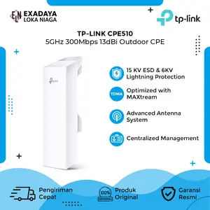 TP-Link CPE510 5GHz 300Mbps 13dBi CPE Wireless WiFi Outdoor Radio