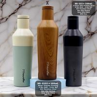 Gambar Botol Minum Trendy 2 Tone Tumbler Flask 500 ML HR-555 X Ergonomic Easy - Baby Pink dari Ollahomeliving Kota Bogor 3 Tokopedia