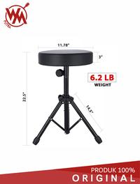 Gambar FLANGER DRUM STOOL FM702/ FLANGER-DRUM -STOOL-FM-702/FLANGER FM-702 dari Wijayamusikputra Kota Administrasi Jakarta Utara 4 Tokopedia