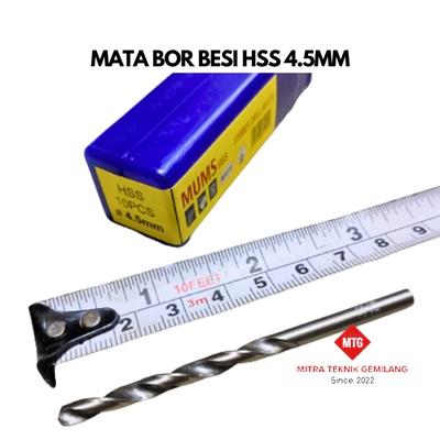 Gambar HSS Drill Bit/Mata Bor Besi 4.5 mm Benz⠀ dari Mitra Teknik Gemilang 88 Kota Tangerang Tokopedia