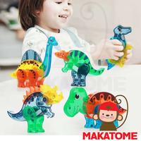 Gambar Animal Magnetic Tiles Mainan Edukasi Dinosaurs Set 49pcs magnet tile dari Makatome Shop Kota Tangerang Selatan 2 Tokopedia