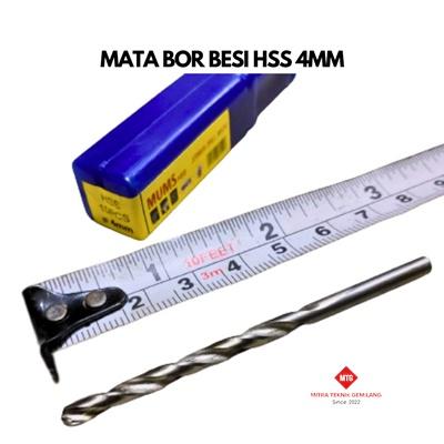 Gambar Mata Bor Besi Kayu HSS Drill Bit 4 mm Benz dari Mitra Teknik Gemilang 88 Kota Tangerang Tokopedia