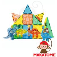 Gambar Animal Magnetic Tiles Mainan Edukasi Dinosaurs Set 49pcs magnet tile dari Makatome Shop Kota Tangerang Selatan 4 Tokopedia
