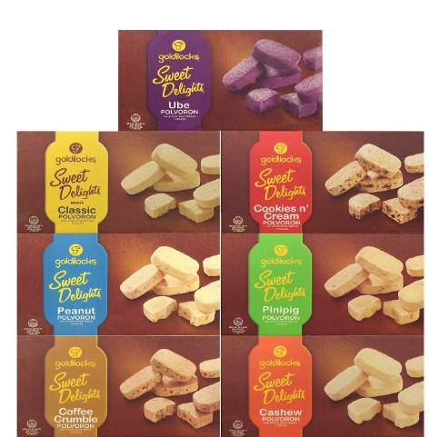 Goldilocks Classic Polvoron 300g isi 12 Original SM Filipina Kue Khas 4
