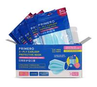Gambar PRIMERO Masker 3ply Putih - Karton - 3ply Biru dari PRIMERO STORE OFFICIAL Kota Tangerang 4 Tokopedia